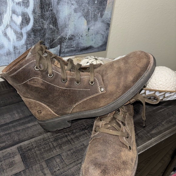 Skechers Men's brown suede chukka boots SZ 10.5 - Picture 7 of 12